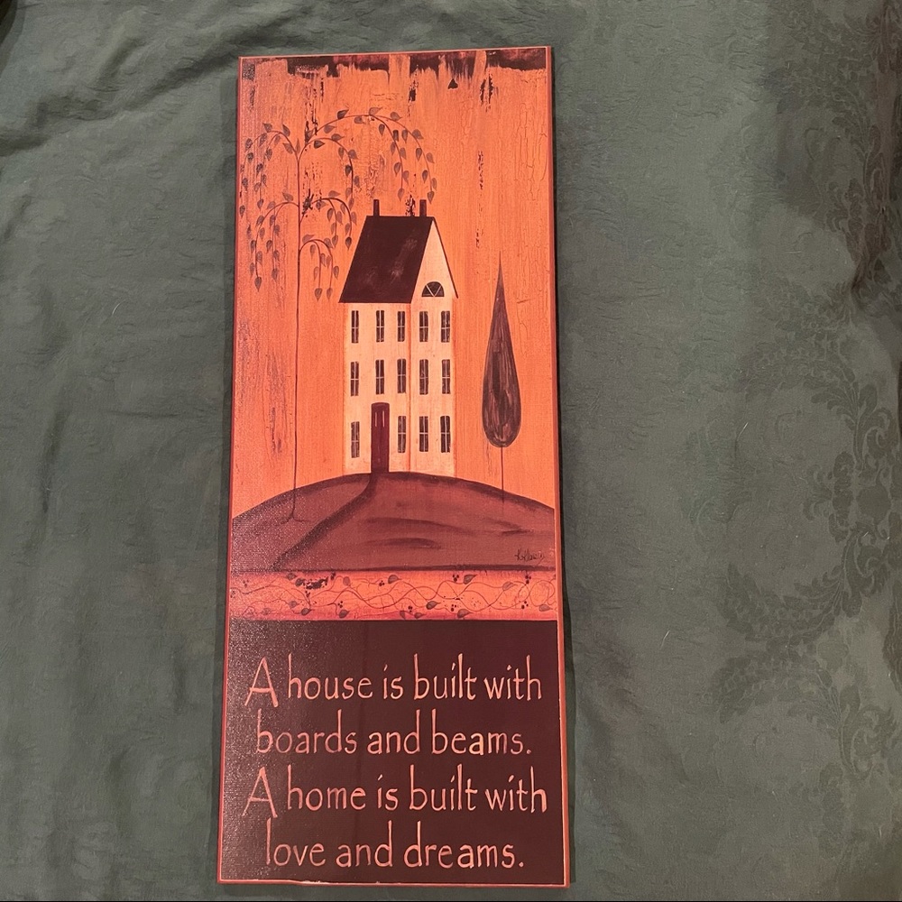 Home wooden wall decor